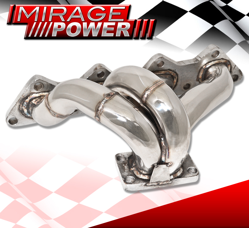 89-98 Eclipse Talon 4G63 Dsm T3 T3/T4 Stainless Steel Turbo Exhaust