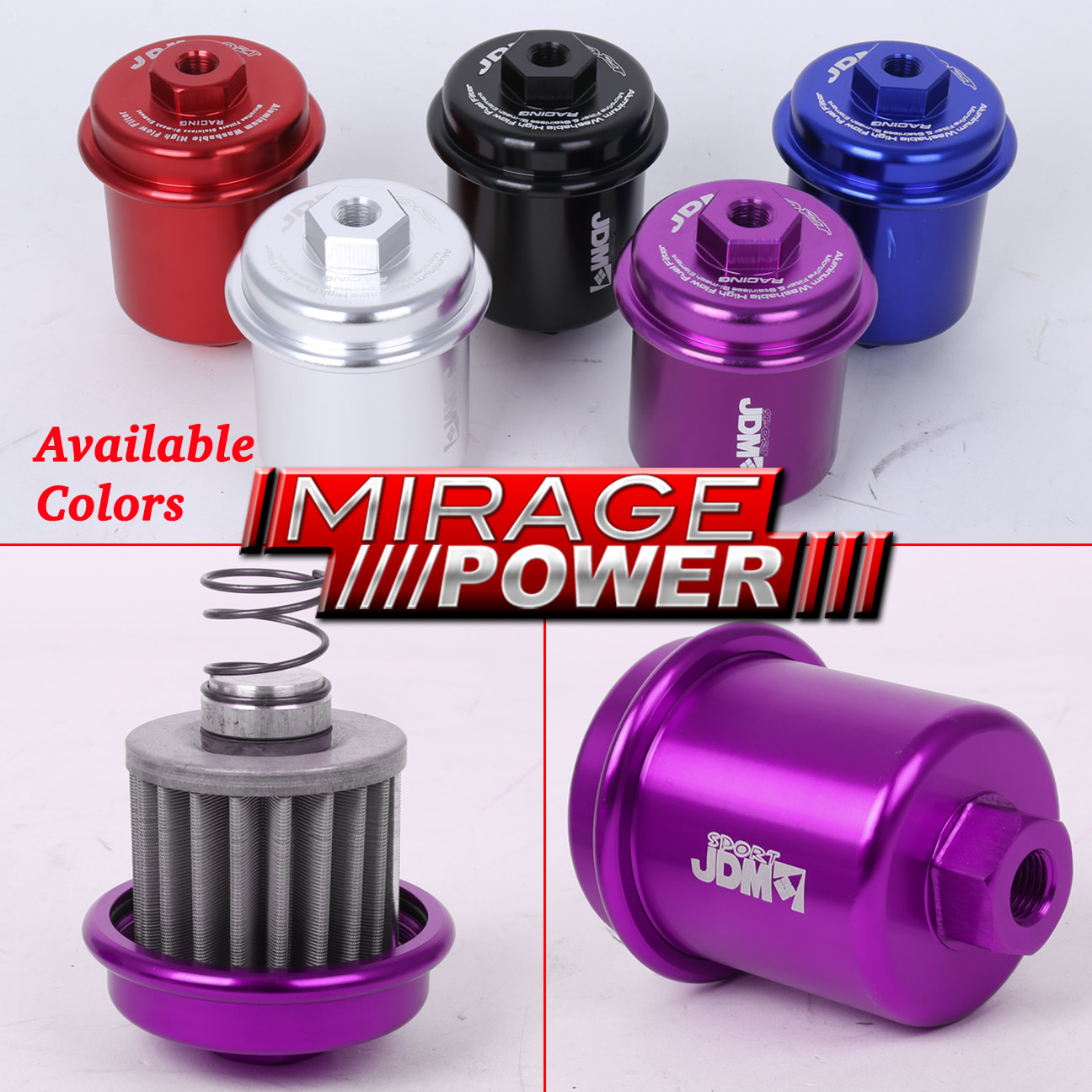 JDM Sport Performance High Flow Fuel Filter For Honda S2000 Civic