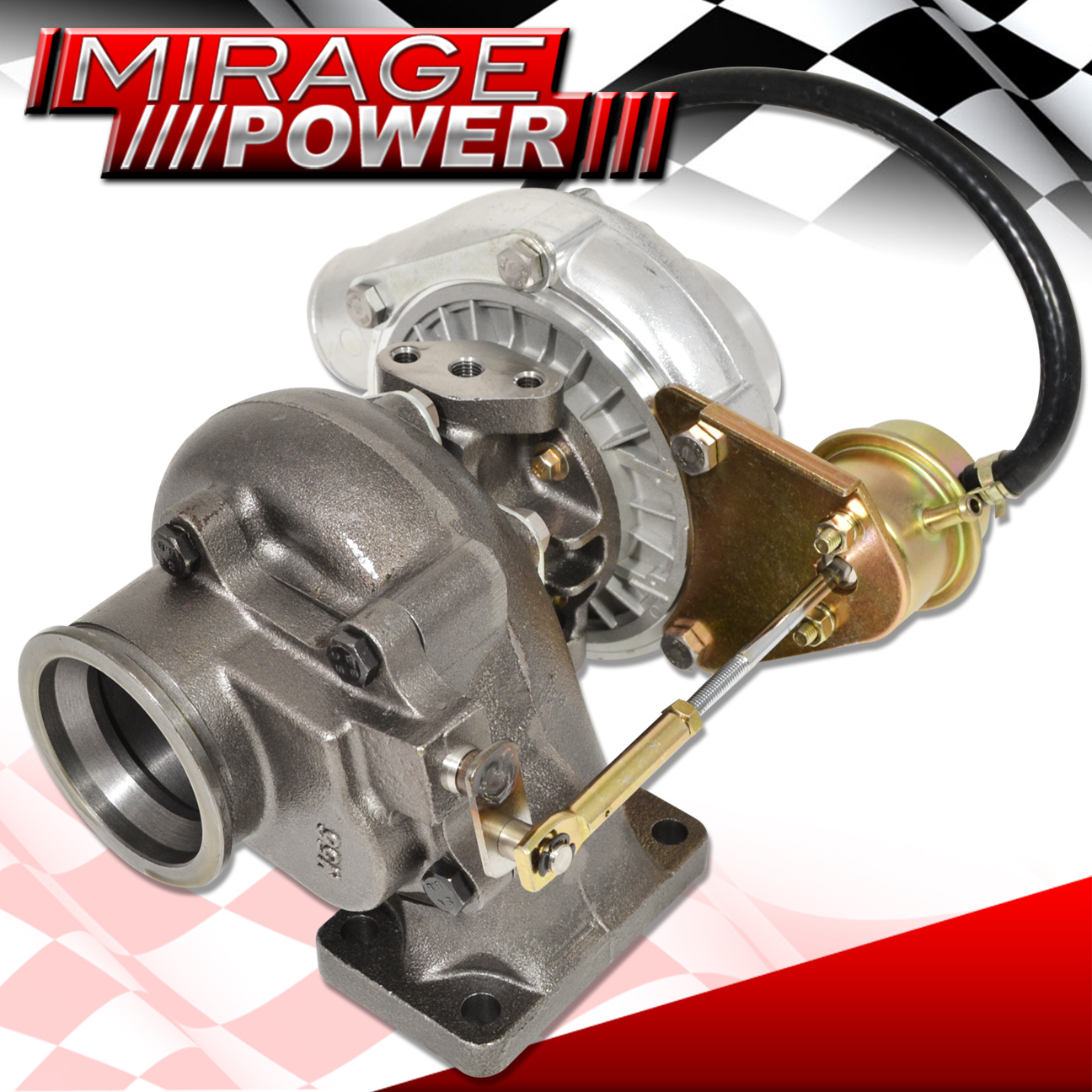T04E T3/T4 .63 Turbo Compressor 300+Hp Internal Wastegate VBand Civic
