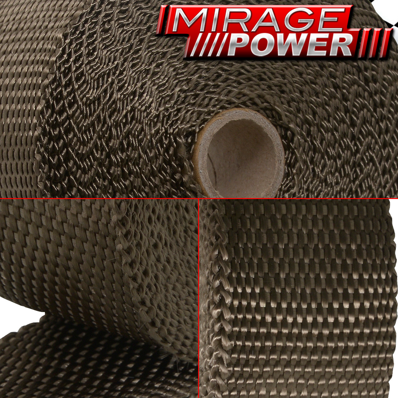 30Ft Turbo Exhaust Header Manifold Intake Thermal High Temp Heat Wrap