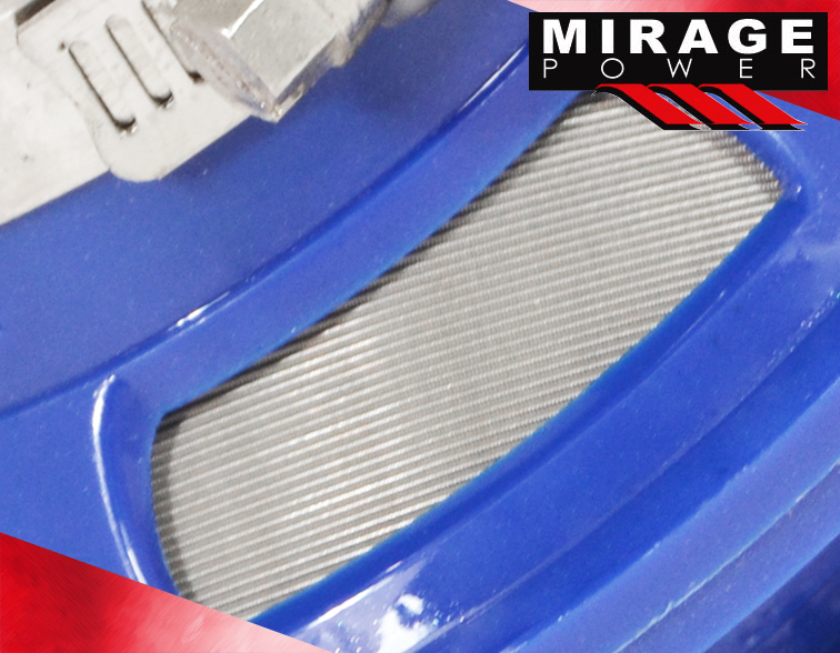 Buy TOYOTA 2.5" COLD AIR INTAKE ENGINE BYPASS VALVE FILTER + CLAMP BLUE