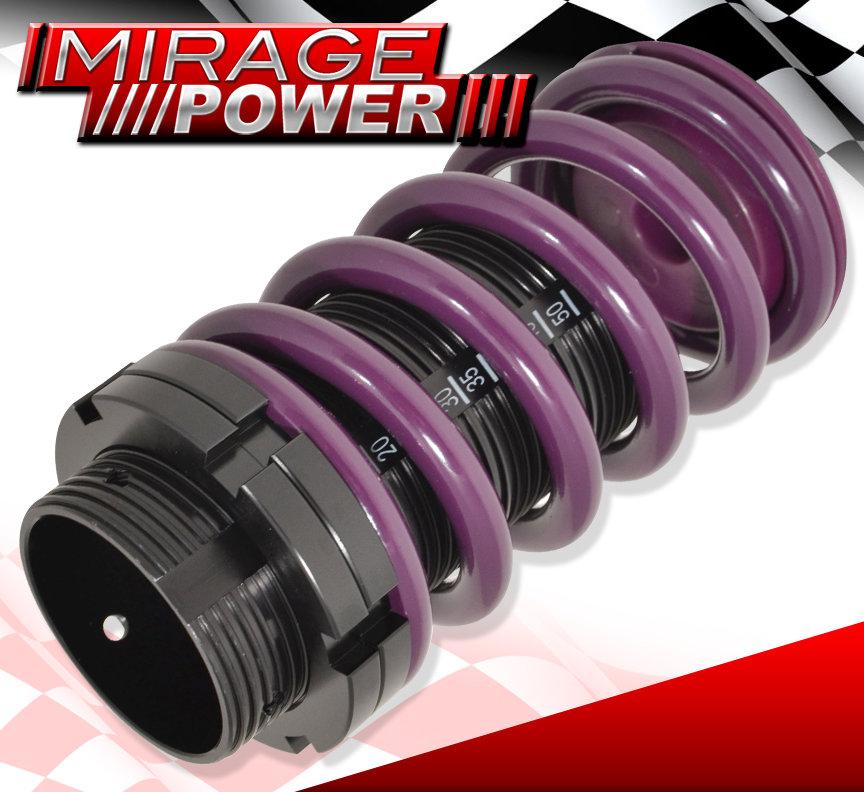 JDM Purple Adjustable Coil Lowering Coilover Spring Sleeve Kit For 95