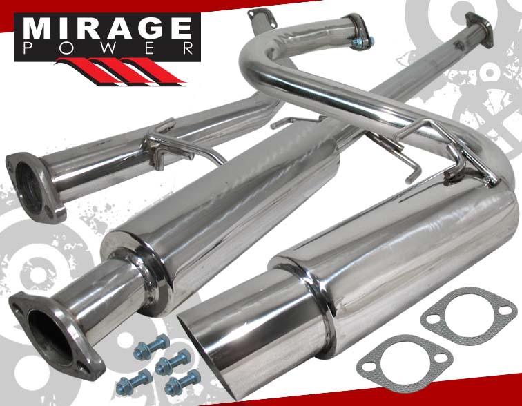 For 04 05 06 07 Scion Tc S/S Racing High Flow Catback Exhaust W/ 4