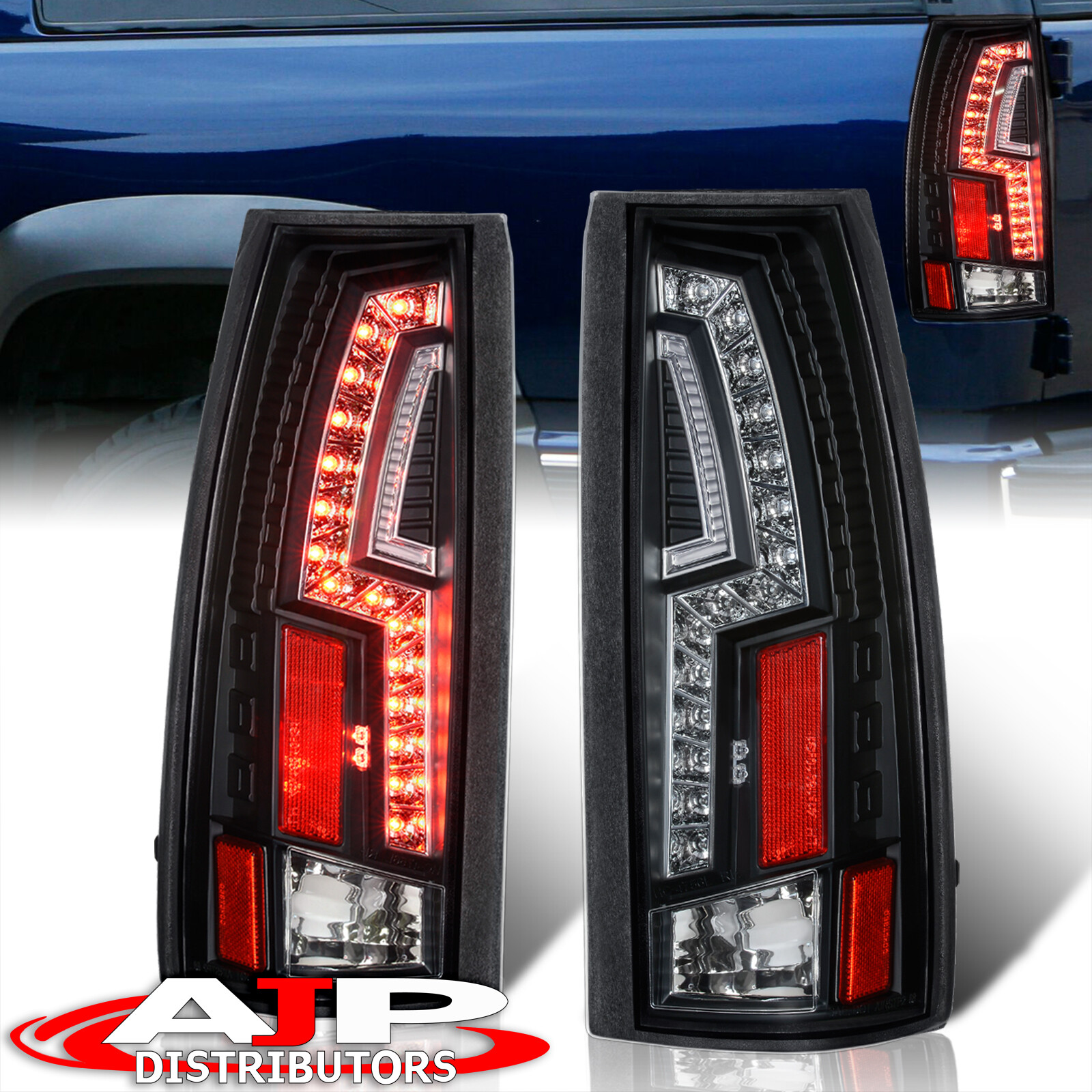 88-98 CHEVY FULL SIZE SIERRA C10 TAIL LIGHTS 3D 95 96