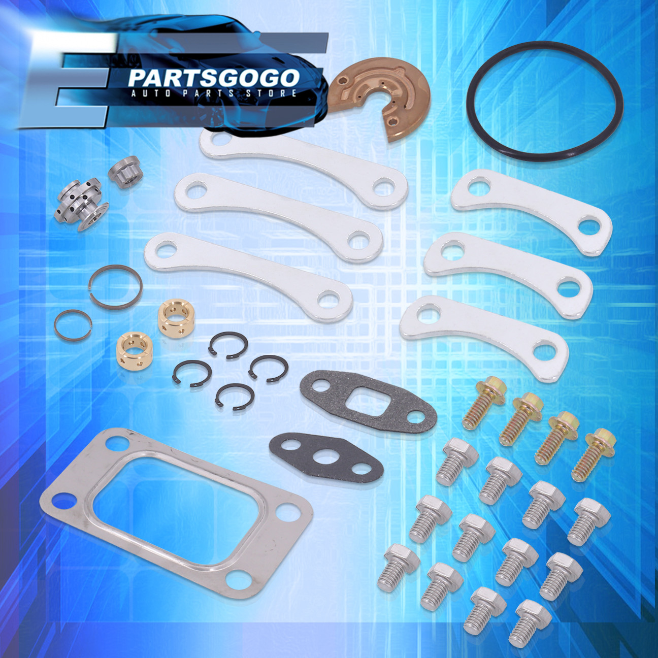 T3T4 Turbocharger Rebuilt Rebuild Repair Kit For T3 T4 T04B T04E Turbo Charger eBay