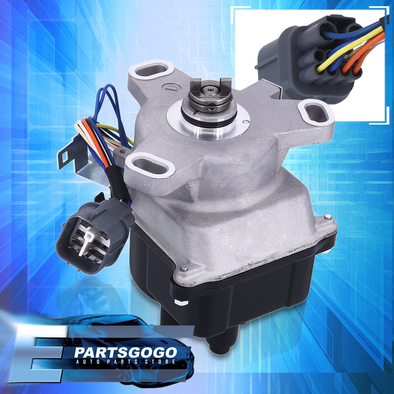 For Honda Civic Del Sol 1.6L Obd2 D16Y7 D16Y8 Ignition Distributor Coil